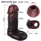 WATCH VIDEO / Black Penis Sleeve- S8105 (Black)