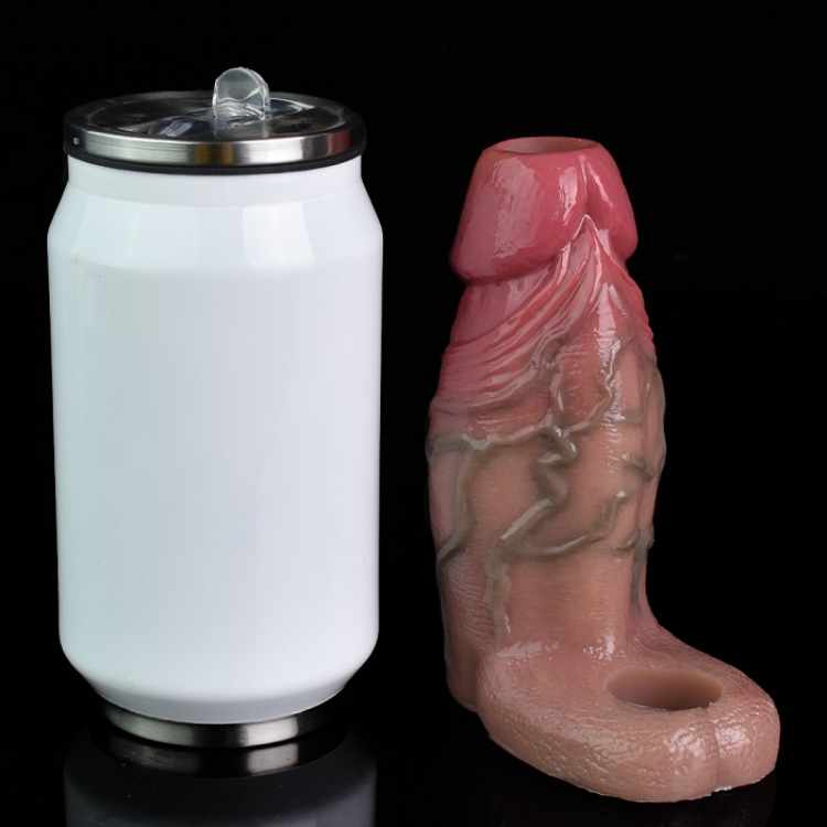 WATCH VIDEO  Penis Sleeve- S8111 (Skin)