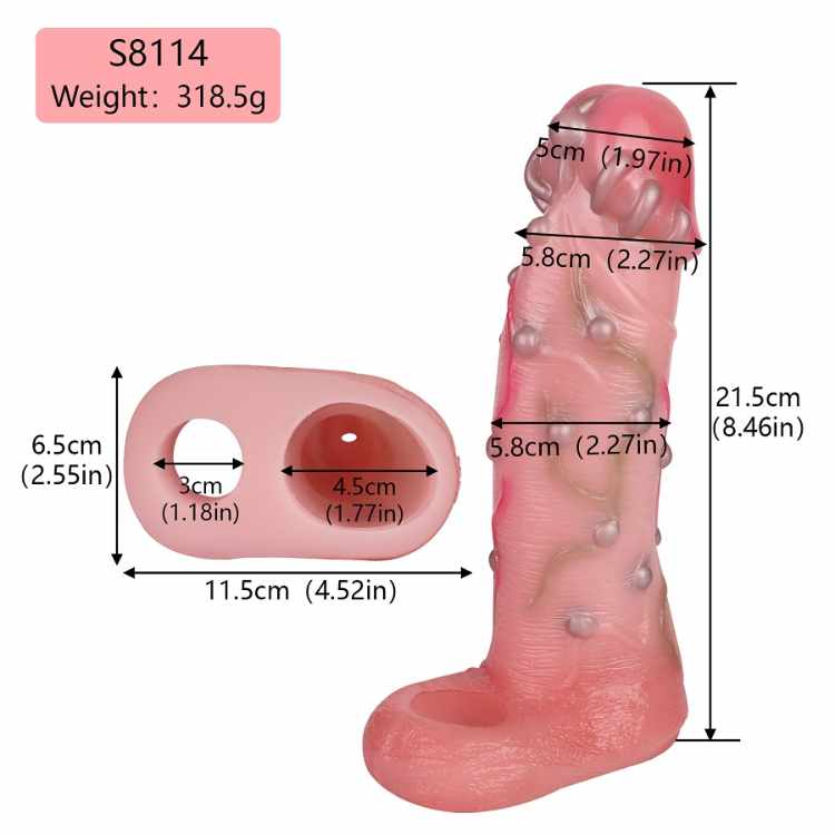 Penis Sleeve - Penis Extension S-PW8114