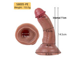 5 Size Realistic Penis Sleeve Penis Extender WATCH VIDEO Before Buy