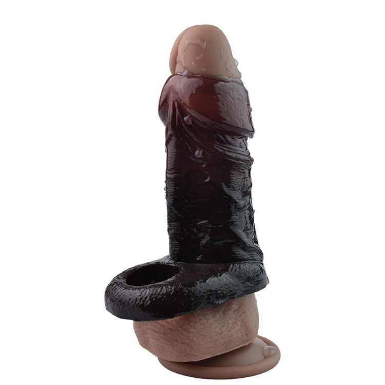 WATCH VIDEO / Black Penis Sleeve- S8105 (Black)