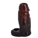 WATCH VIDEO Black Penis Sleeve- S8111 (Black)