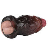 WATCH VIDEO Black Penis Sleeve- S8109 (Black)