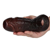 WATCH VIDEO / Penis sleeves - Black Penis Sleeves  S8103 (Black)