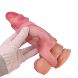 WATCH VIDEO  Realistic Penis Sleeve Penis Extender - S-PW8111