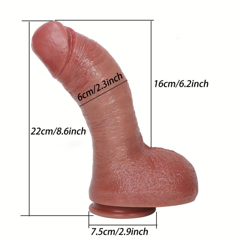 2024 - 2 Size  Liquid Silicone Dildo, Realistic Dildos Lifelike Dildos